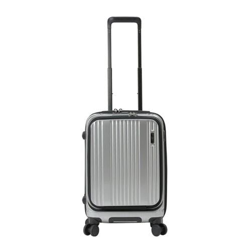 キャリーケース(シルバー) 340x240x480mm/35L EA927AX-27B 4550061246818【別送品】