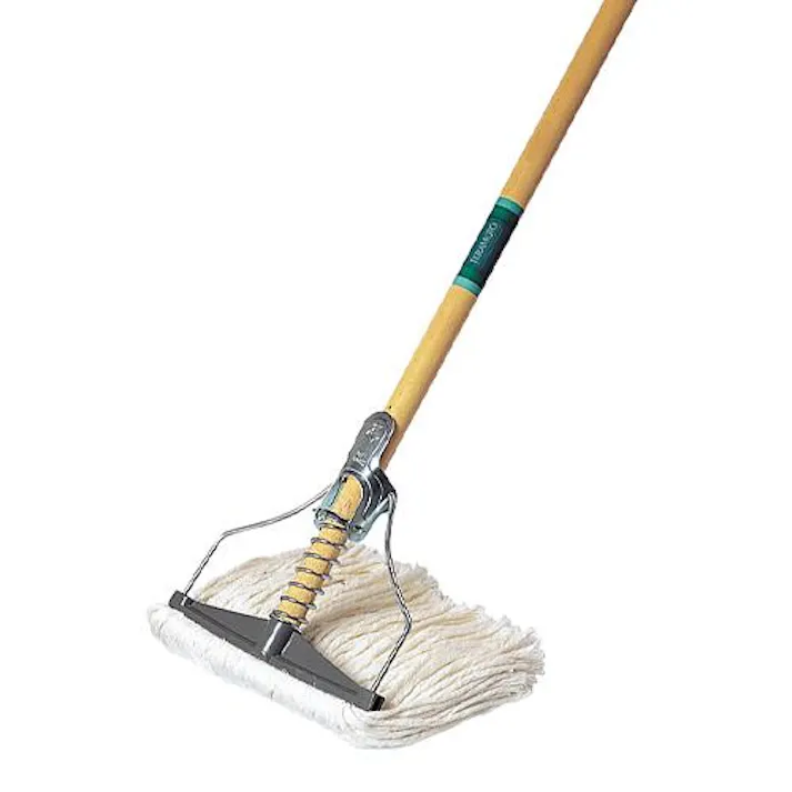 テラモト 木柄付スプリングモップ(水拭き用) EA928AB-351(CDC)【別送品】