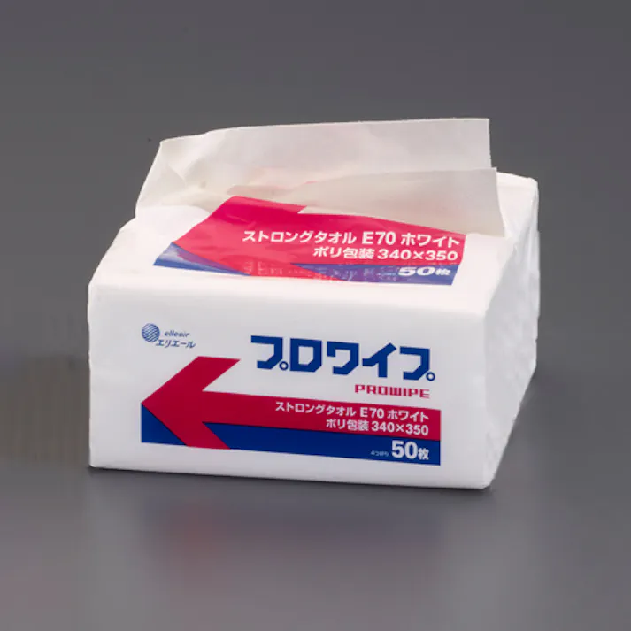 エリエール 工業用ワイパー(厚手/50枚) 340x350mm EA929AE-92 4550061296615【別送品】