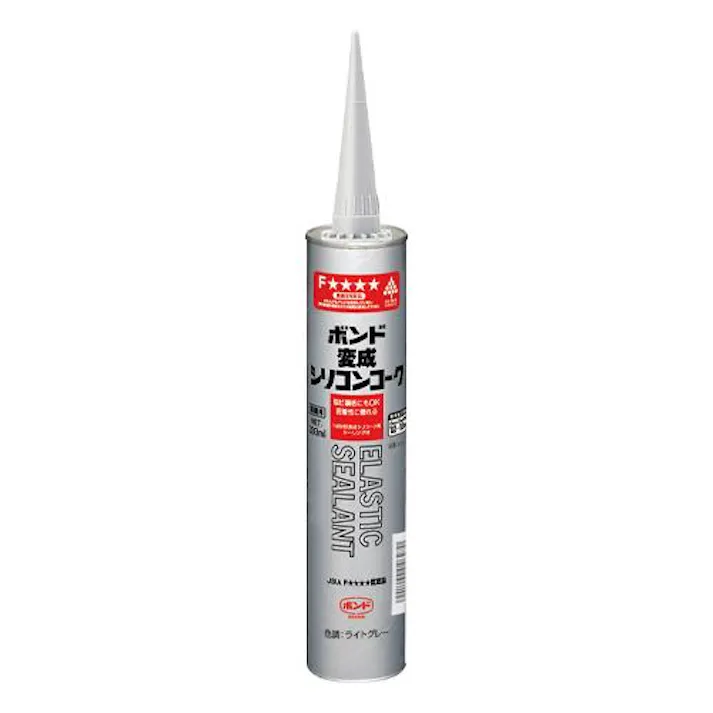 コニシ 変成シリコンコーク(ライトグレー) 333ml EA930AE-15 4518340178373【別送品】