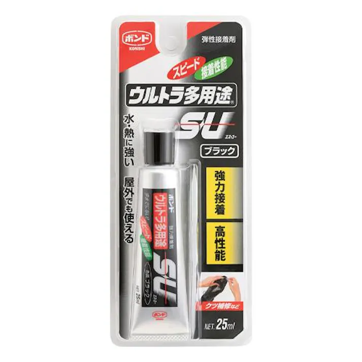 コニシ 25ml ウルトラ多用途接着剤(ブラック) EA935B-15C(CDC)【別送品】