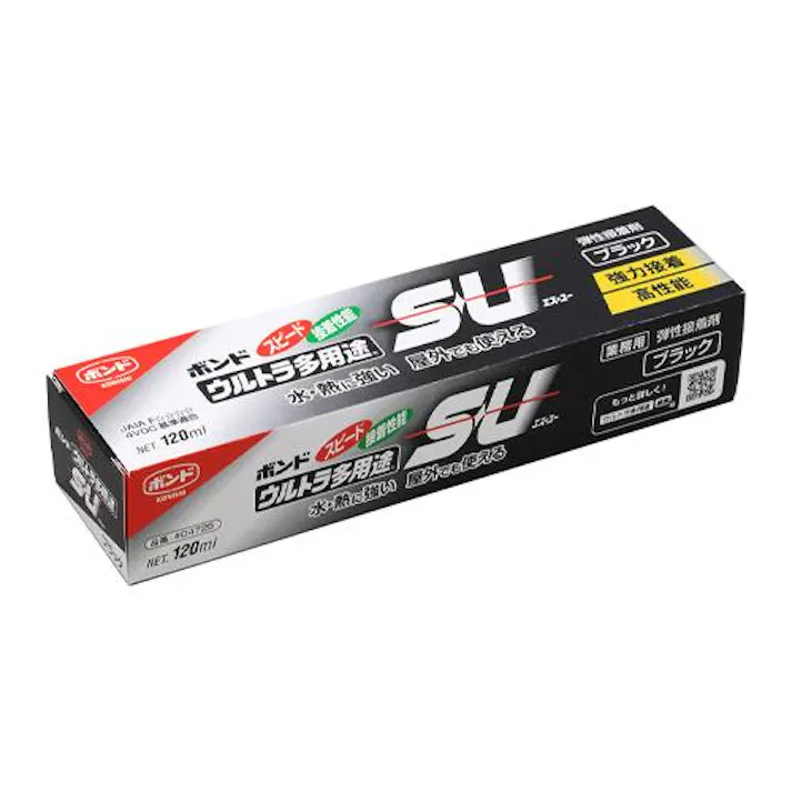 コニシ 120ml ウルトラ多用途接着剤(ブラック) EA935B-16C(CDC)【別送品】