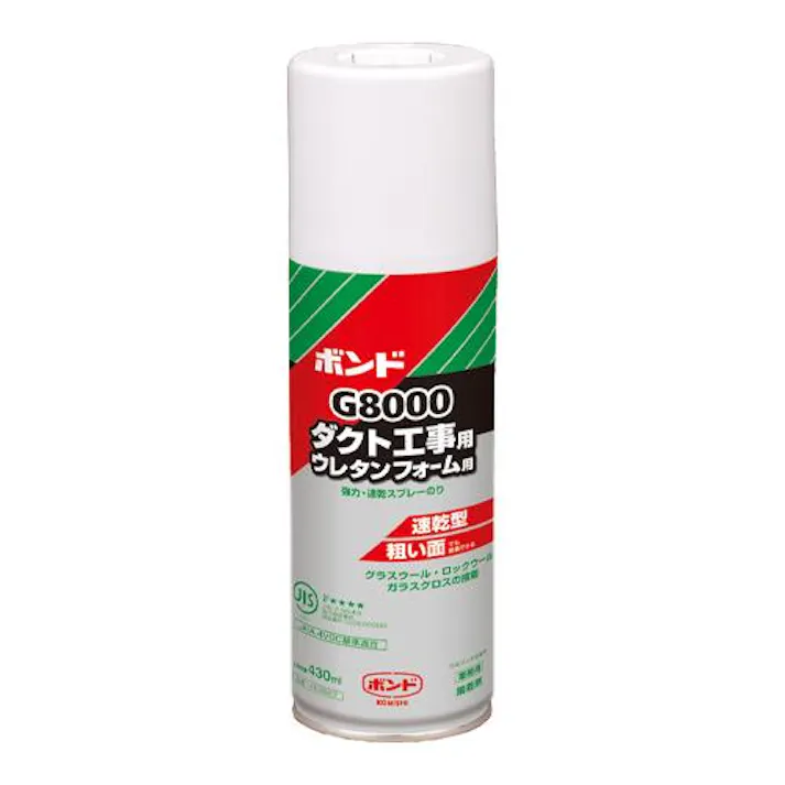 コニシ 430ml ダクト・ウレタンフォーム用スプレー接着剤 EA935KF-12(CDC)【別送品】