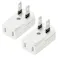 サンワサプライ コンセントアダプター(2P/タテ型) 125V/15A EA940BA-81 4518340123434【別送品】