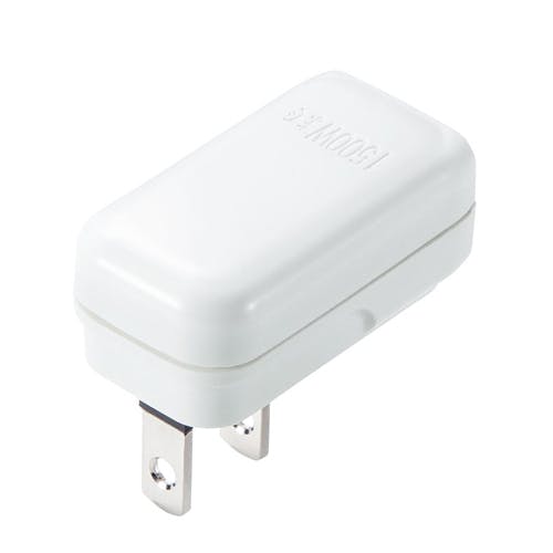 サンワサプライ 125V/15A コンセントアダプター(2P/ヨコ型) EA940BA-82