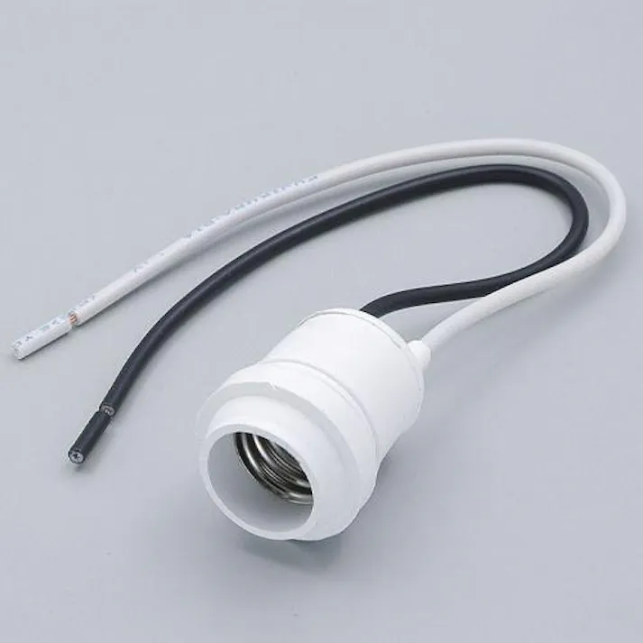 朝日電器(ELPA) 吊り下げソケット(ゴム製) E17口金 EA940C-60 4518340081031【別送品】