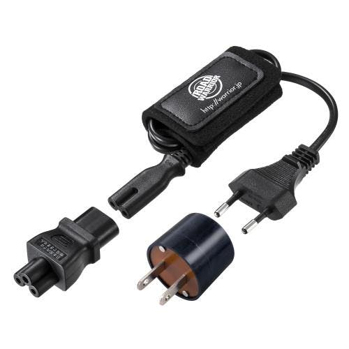 サンワサプライ AC250V/2.5A 高電圧対応ノートPC用電源コード