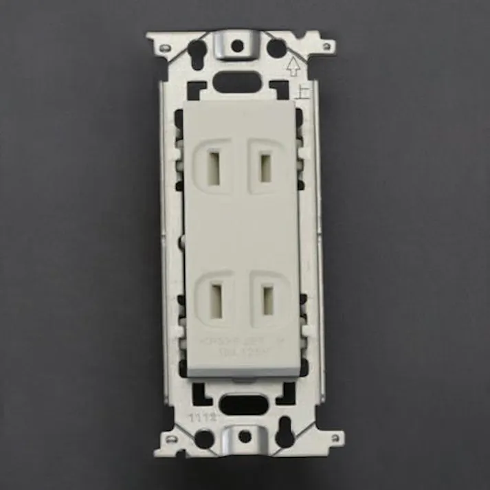 パナソニック(Panasonic) 125V/15A 埋込コンセント(2口/扉付) EA940CE-116A(CDC)【別送品】
