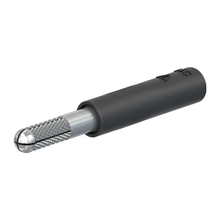 ESCO φ4mm ねじ込み式 変換アダプター(黒) EA940DP-731(CDC)【別送品】