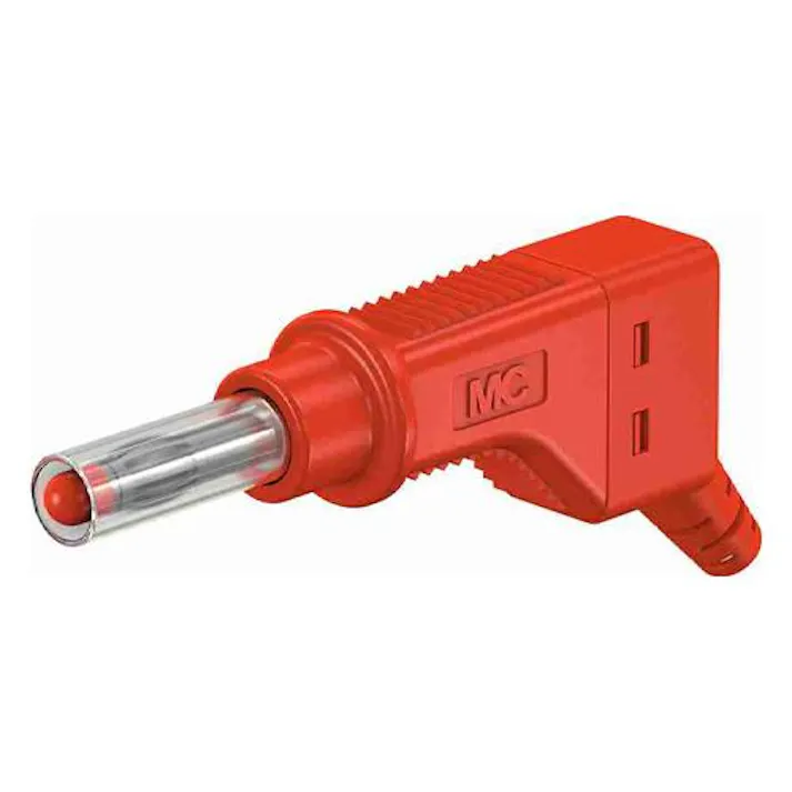 ESCO φ4mm バナナプラグ(スタック接続/赤) EA940DP-772(CDC)【別送品】