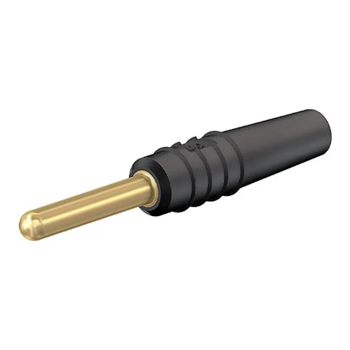 ピンプラグ(黒) φ2mm EA940DP-781 4518340218727【別送品】
