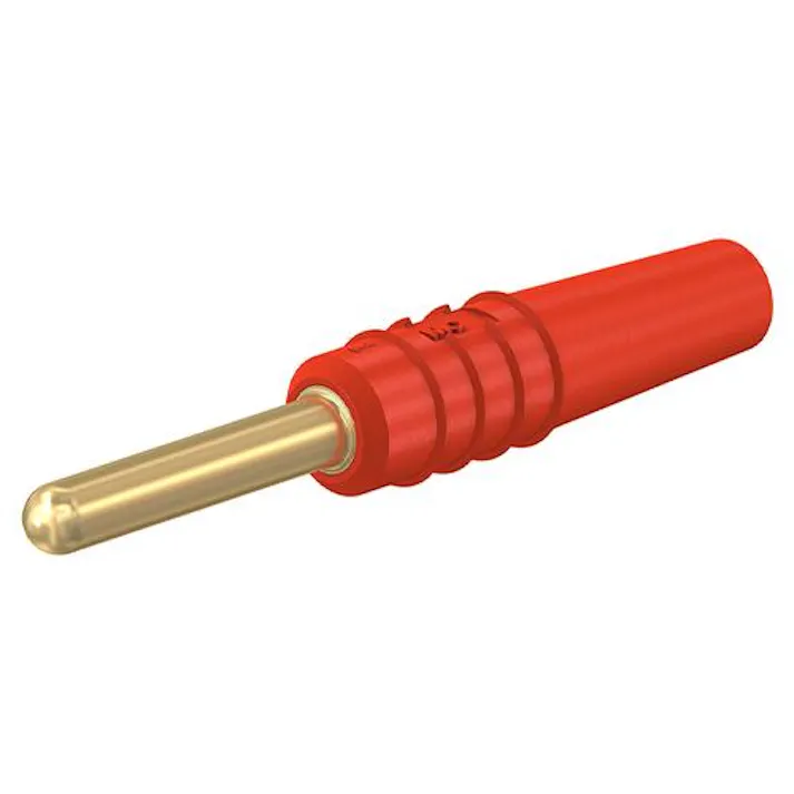 ESCO φ2mm ピンプラグ(赤) EA940DP-782(CDC)【別送品】