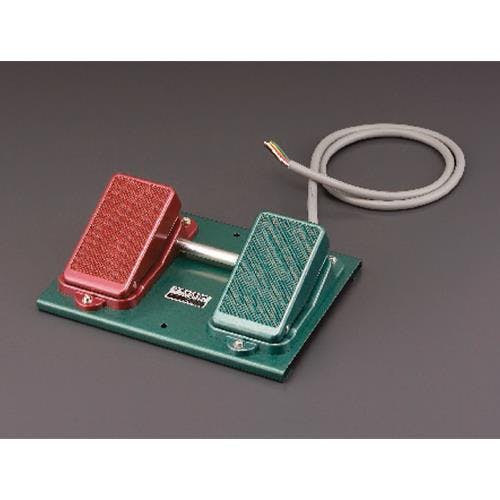 オジデン 2連フットスイッチ AC250V [1c] EA940FA-2A 4550061208762【別送品】
