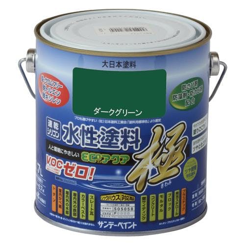 多目的塗料[水性](ダークグリーン) 0.7L EA942E-52 4518340327726【別送品】