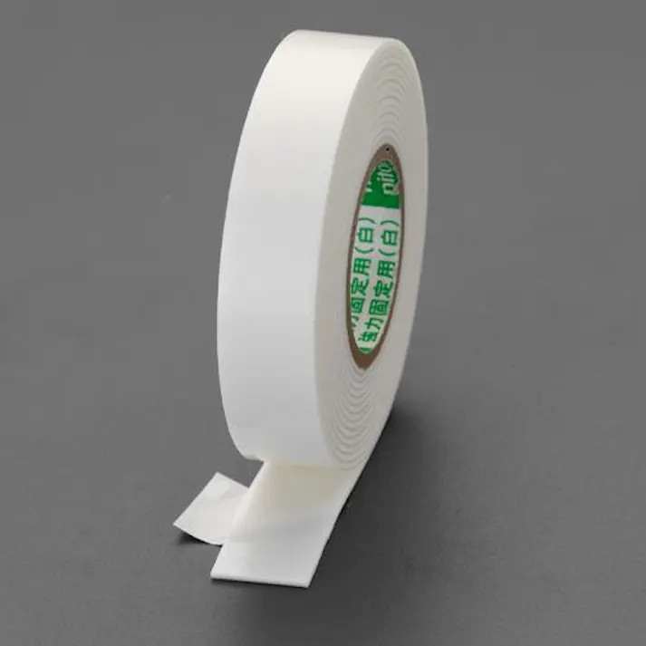 ニトムズ 15mmx 2m 両面テープ・強力(一般用・白/10巻) EA944MF-6B(CDC)【別送品】