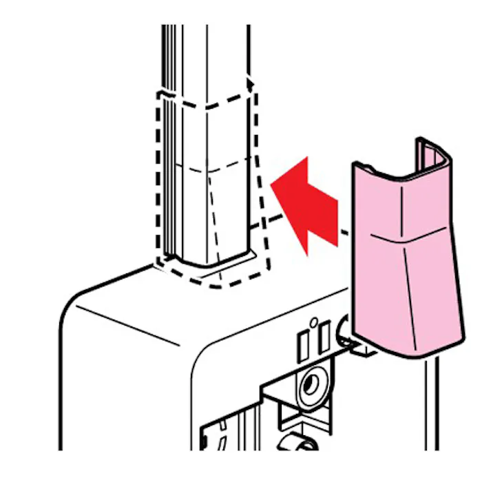 未来工業 28.6x45mm モールブッシング(プラスチック/白/10個) EA947HM-13M(CDC)【別送品】