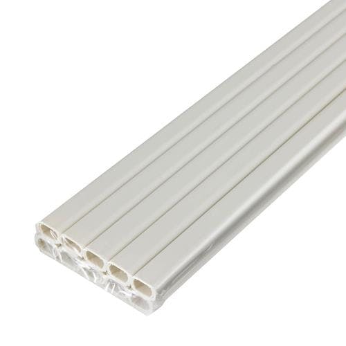 朝日電器(ELPA) モール(プラスチック/白/10本) 16mmx1.0m EA947JC-11 4518340102293【別送品】