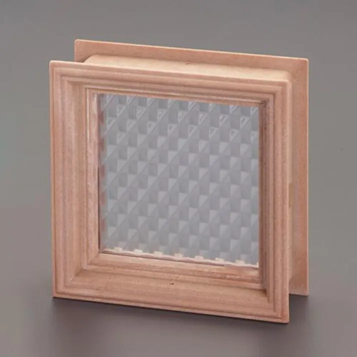 ESCO 100x100mm 明り窓(木目) EA951L-19(CDC)【別送品】