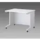ナカバヤシ OAデスク 1000x700x700mm EA954DF-113 4518340068575【別送品】