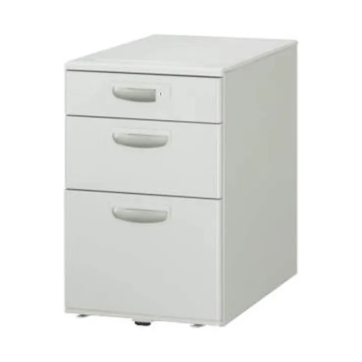 ライオン事務器(LION) ワゴン(ストッパー付) 395x600x611mm/3段 EA954DF-155 4518340064454【別送品】