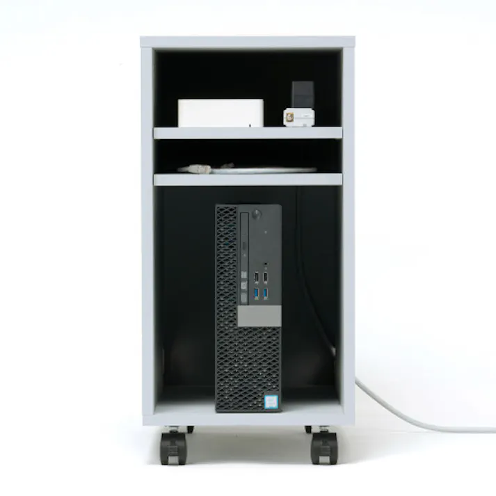 サンワサプライ CPU収納キャビネット 300x600x600mm EA954HC-481A 4518340023741【別送品】