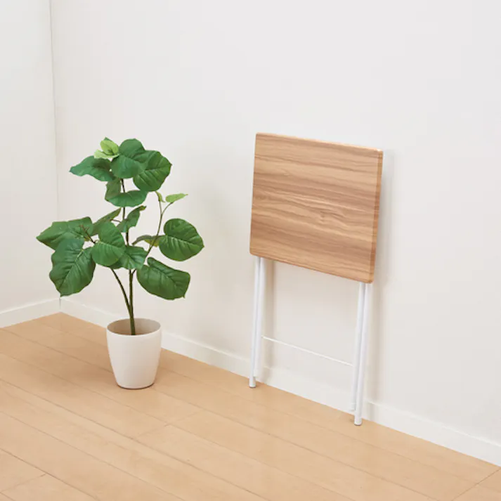 デスク(折畳式) 500x500x700mm EA954HC-51A 4550061121757【別送品】
