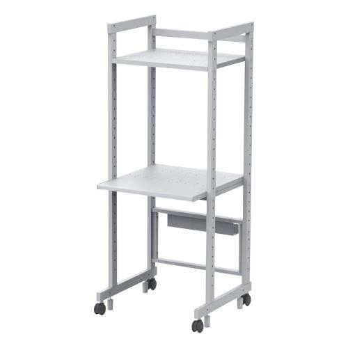 サンワサプライ パソコンラック 618x620x1500mm EA954HC-581 4518340103719【別送品】