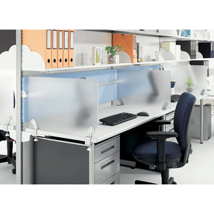 ライオン事務器(LION) デスクトップパネル(フロント用) 1180x400mm EA954HD-61 4518340062474【別送品】