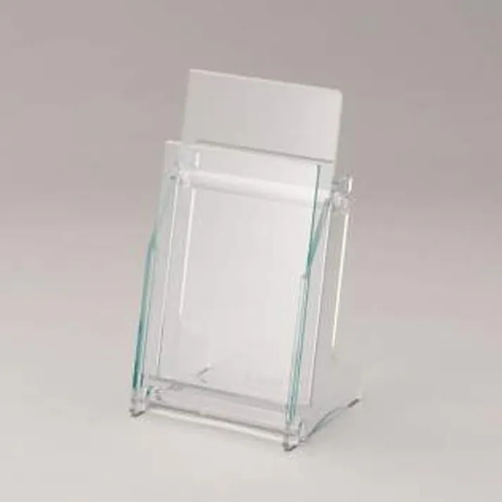 ライオン事務器(LION) パンフレットスタンド(A4判3つ折) 135x112x239mm EA954LB-61 4518340070240【別送品】