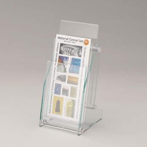 ライオン事務器(LION) パンフレットスタンド(A4判3つ折) 135x148x291mm EA954LB-62 4518340055704【別送品】