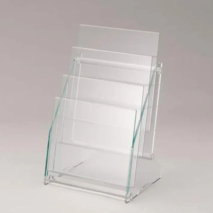 ライオン事務器(LION) パンフレットスタンド(A4/1列3段) 225x173x342mm EA954LB-66 4518340062559【別送品】