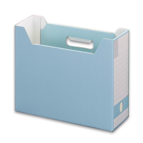 ライオン事務器(LION) ファイルスタンド(ブルー/10個) 316x102x260mm EA954TE-166 4518340067165【別送品】