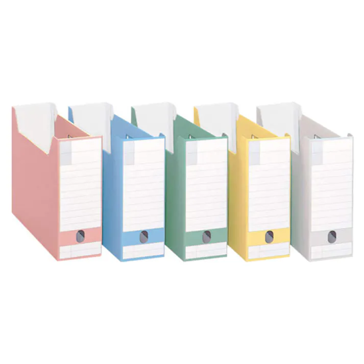 ライオン事務器(LION) ファイルスタンド(ブルー/10個) 316x102x260mm EA954TE-166 4518340067165【別送品】