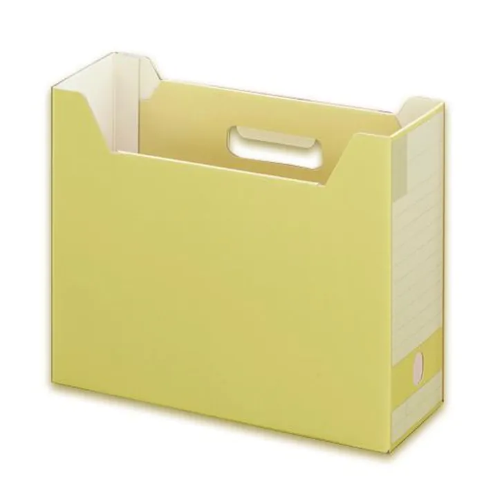 ライオン事務器(LION) 316x102x260mm ファイルスタンド(イエロー/10個) EA954TE-168(CDC)【別送品】