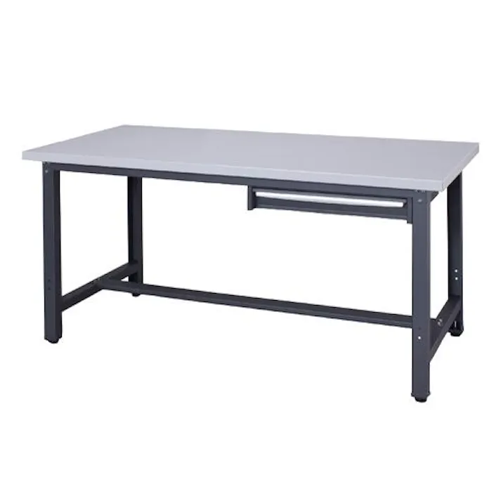 ダイシン工業 1500x750x735mm/800kg ワークベンチ(1段引出し) EA956GA-23(CDC)【別送品】