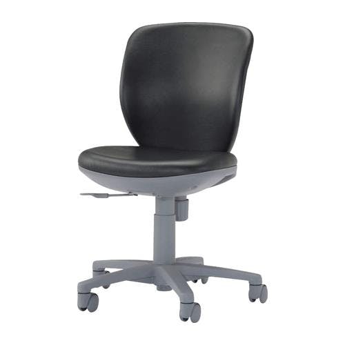 ライオン事務器(LION) ビジネスチェアー(ブラック) EA956XA-190 4518340238558【別送品】