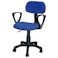 ナカバヤシ ワークチェアー(ブルー/肘付) EA956XB-4 4518340067837【別送品】