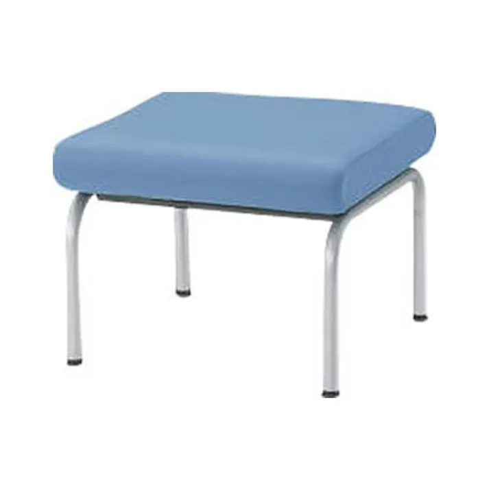 ライオン事務器(LION) 550x580x410mm ロビーチェア(背なし/ブルー) EA956XE-111(CDC)【別送品】
