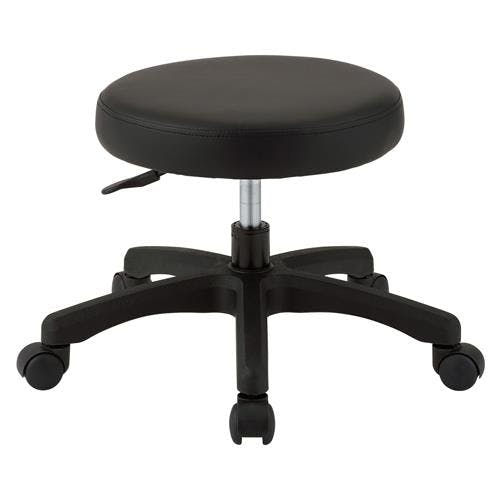 ナカバヤシ ワークチェアー(ブラック/ロータイプ) EA956XN-50 4550061408308【別送品】