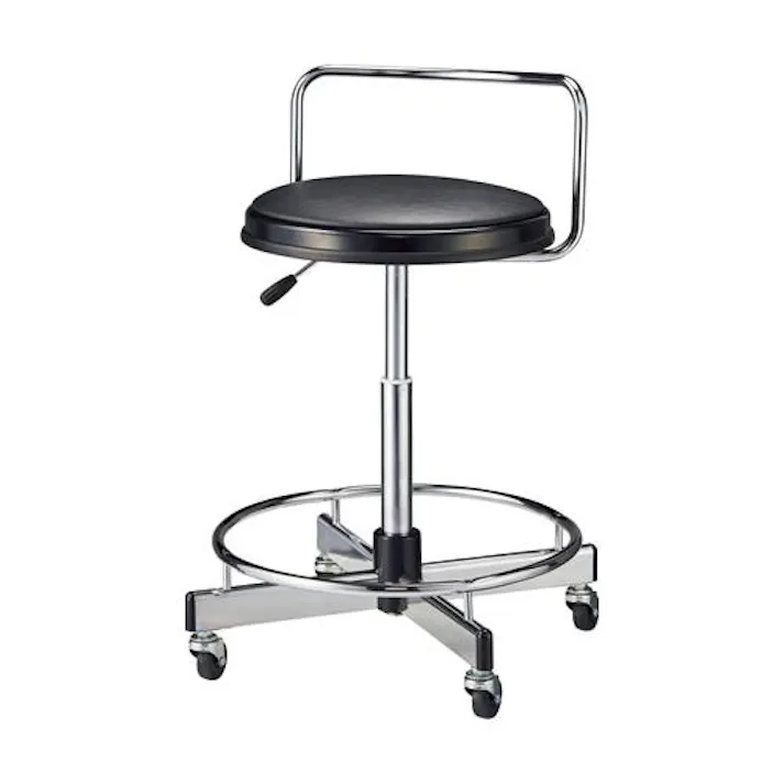 ライオン事務器(LION) スタンドワークチェアー(ブラック) EA956XW-41A(CDC)【別送品】