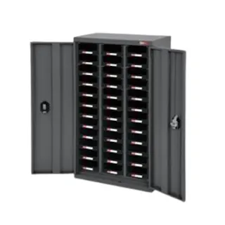 パーツキャビネット(ESD) 533x313x970mm/3列10段 EA957FA-5 4550061941003【別送品】