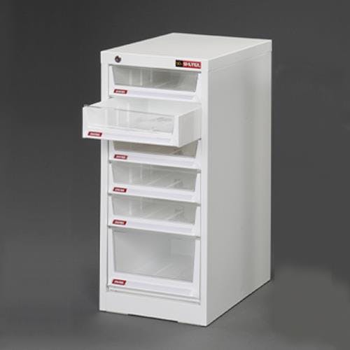 キャビネット 304x400x690-740mm/1列6段 EA957FC-43 4550061940648【別送品】