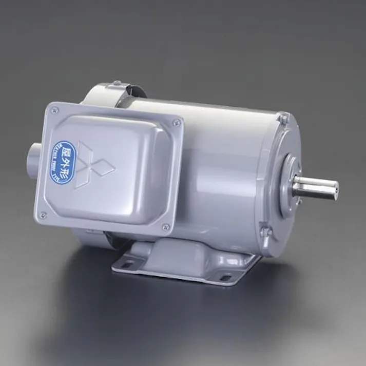 三菱電機 AC200V・0.2 kw 三相モーター(全閉外扇・屋外形) EA968BB-2A(CDC)【別送品】