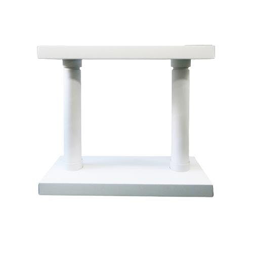 ティーエフサービス 家具転倒防止ポール(ホワイト) 550-800mm EA979CV-25 4550061259054【別送品】