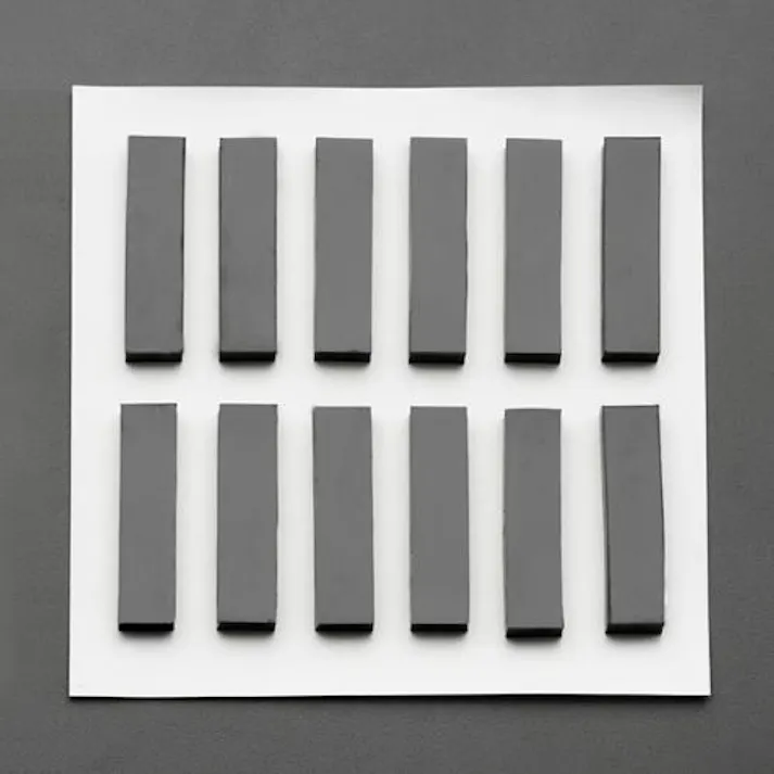北川工業 耐震ベース(耐候/12個) 10x40x5mm EA979D-77 4550061405017【別送品】