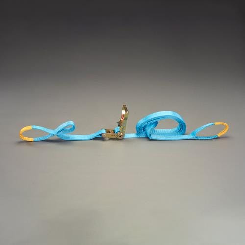 ベルト荷締機(ラチェット式/両端アイ) 58mmx11m/2t EA982AB-80