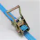 ベルト荷締機(ラチェット式/両端フック) 58mmx10m/2t EA982AC-79 4518340077485【別送品】