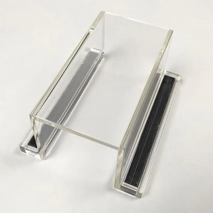 ESCO 80x 40x 34mm スイッチカバー標識(無地・透明) EA983E-10(CDC)【別送品】