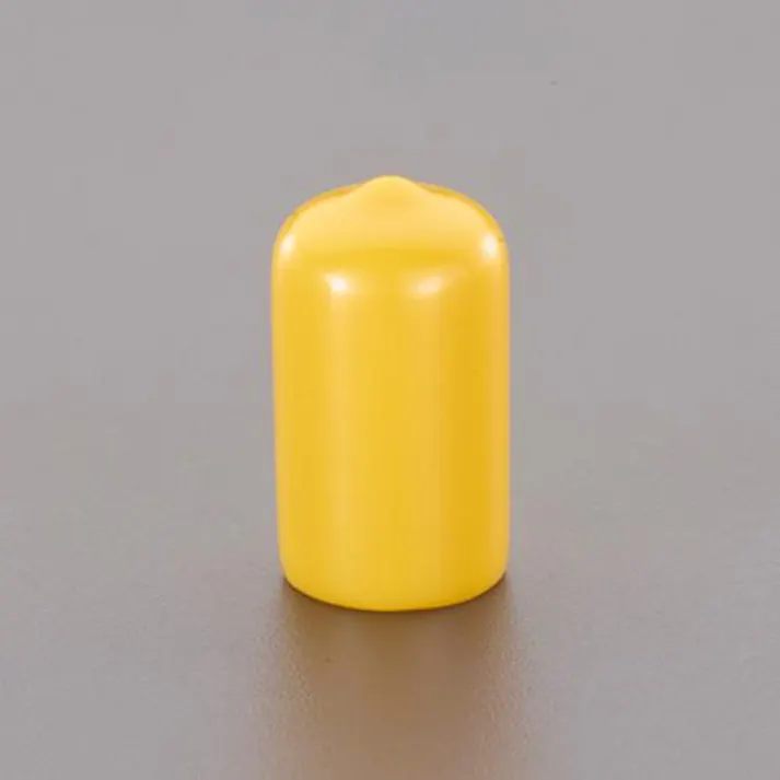 ESCO φ 4.8x13mm 丸型保護キャップ(黄/50個) EA983FN-820(CDC)【別送品】