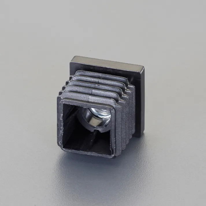 ESCO 25x25mm/M 8 角型ブッシング(20個/黒) EA983FP-235(CDC)【別送品】